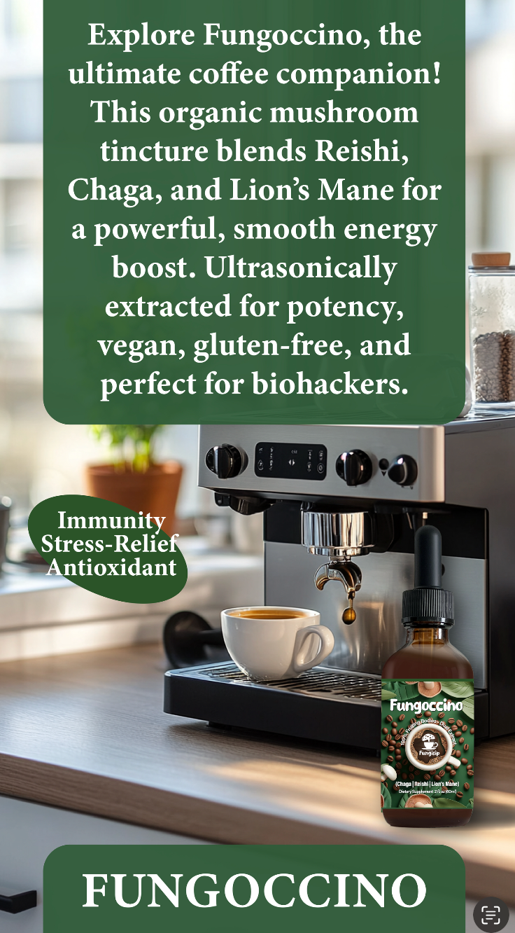 Fungoccino – Organic Mushroom Coffee Booster