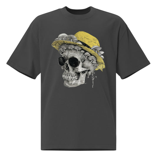 Oversized "Fungi Skull Vibes"